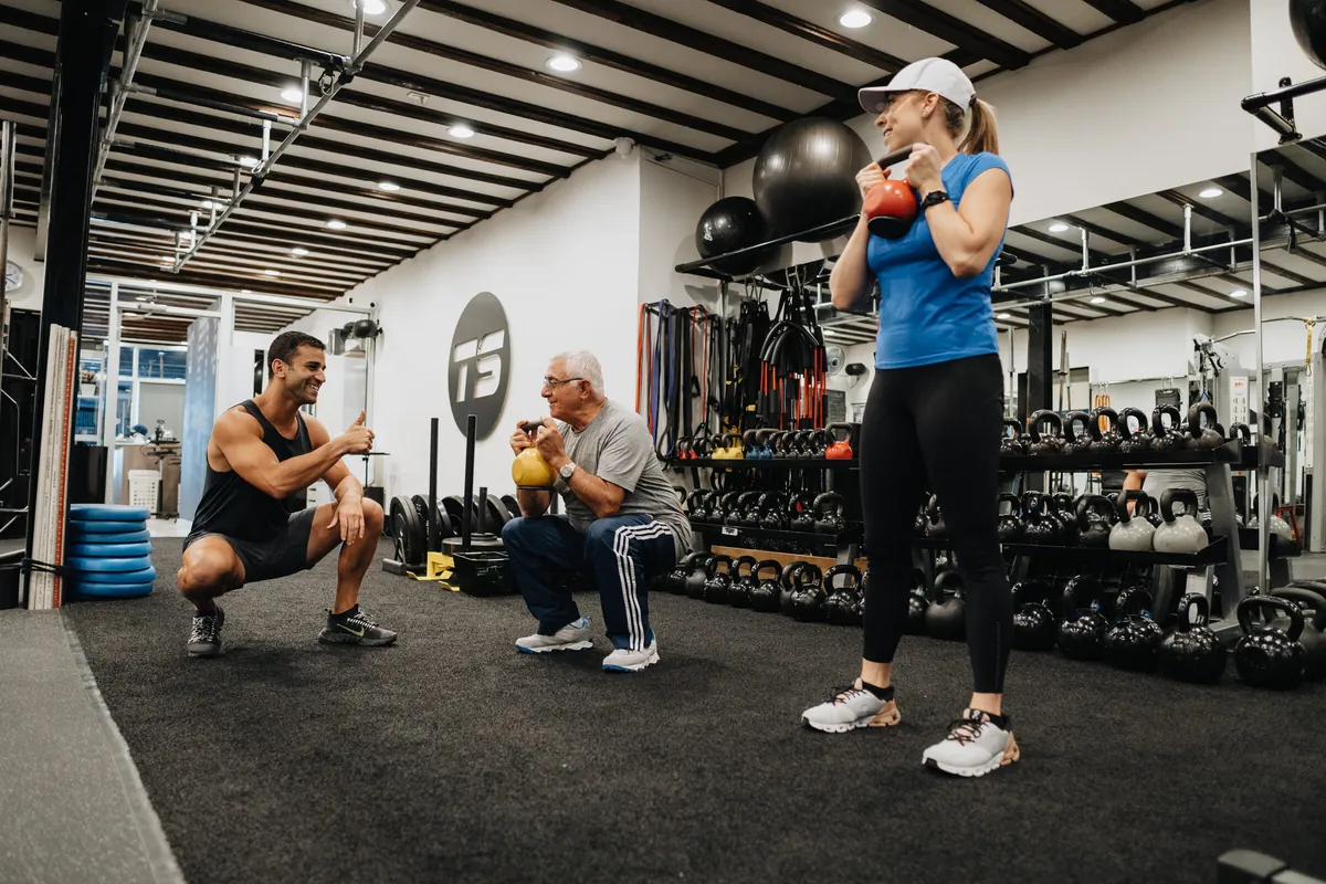 Inside the TS Fitness studio on the Upper East Side